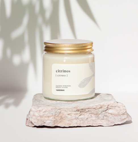 Cytrusy, świeca sojowa 110 ml